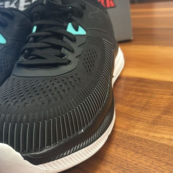 SKECHERS Work Jevion Safety Comp Toe Men's Shoes Black Blue 11.5 - Picture 6 of 13